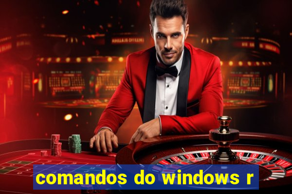 comandos do windows r